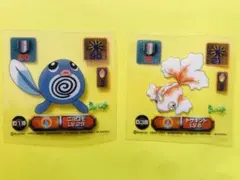 ポケモンシール　アマダ　シール烈伝　2点セット　ニョロモ　トサキント　シール帳