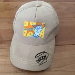 ディズニー トイストーリー ウッディ キッズ キャップ 帽子 ベージュ