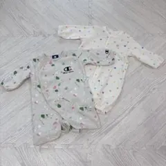 チャンピオン Champion 西松屋 ロンパース 2枚セット 50-70cm