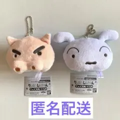 クレヨンしんちゃん　フェイスぬいぐるみ　ガチャ　シロ　ぶりぶりざえもん