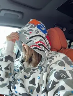 A BATHING APE Shark Tiger Hoodieのサムネイル