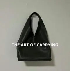 THE ART OF CARRYING ワンハンドル フェイクレザートートバッグ