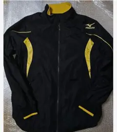 j*f様 ミズノプロ ウィンドブレーカー ブラック×ゴールド Lサイズ