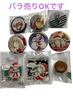 名探偵コナン　青山剛昌ふるさと館　灰原哀　クリスマス缶バッジ