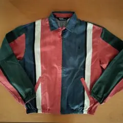 貴重 90s ラルフローレン マルチストライプ スイングトップM