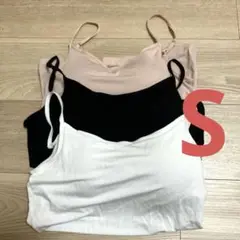 GU スタイルドライブラフィールキャミソール　3点セット