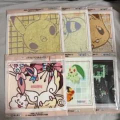 ポケモン　一番くじ　I賞　ハンドタオルコレクション　コンプリートセット　6種