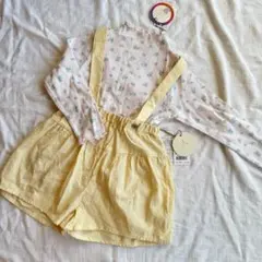 【新品未使用】バースデイ　2点　95 ショートパンツ　メロウ長袖カットソー