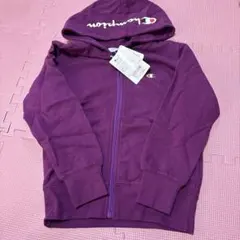 よっこ様専用Champion パープル ジップアップパーカー 130