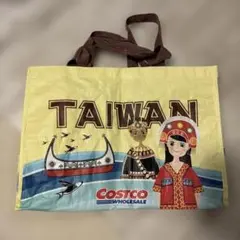 コストコ　ショッピングバッグ台湾柄　大一枚