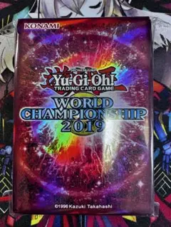 遊戯王 WCS2019 スリーブ 赤 112枚