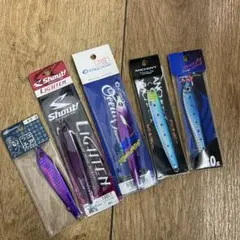 江戸っ子ジグ60g ライテン70g オーシャンフラッシュSL ほか２つ　80gのサムネイル