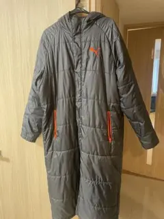 【2月末迄】PUMA フード付き ベンチコート XXL グレー