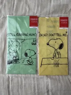 【中古品】スヌーピー ワックスペーパー 2種セット