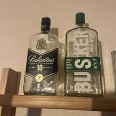 Ballantine's 10年とThe Busker 空き瓶セット