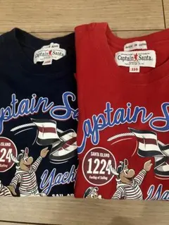 Captain Santa Tシャツ 2枚セット 110cmのサムネイル