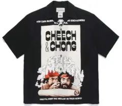 CHEECH & CHONG 半袖シャツ ブラック M