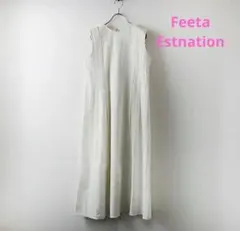 pheeta フィータ 刺繍 レース ドレス ワンピース ミントブルー - メルカリ