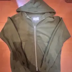JOHNBULL ジップアップパーカー オリーブ