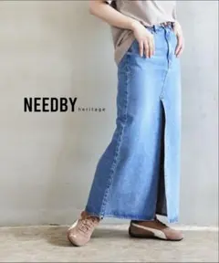 ニードバイ ヘリテージ NEEDBY heritage デニムスカートのサムネイル