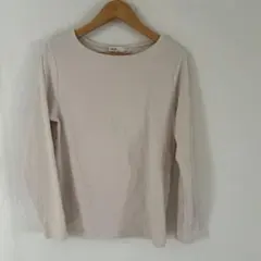 earth music&ecology アイボリー　長袖 Tシャツ M