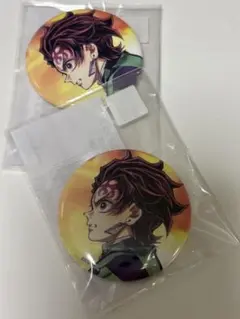 鬼滅の刃　竈門炭治郎　WEBSHOPくじ　缶バッジセット