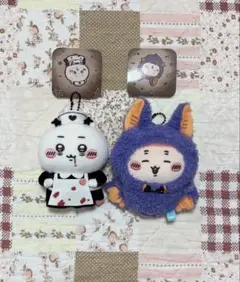 ちいかわ みんなで仮装なマスコット ぬいぐるみ 古本屋 セット コウモリ ナース