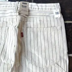 新品 LEVI’S 568 ストライプ柄 ヒッコリー ペインターパンツ ワイド