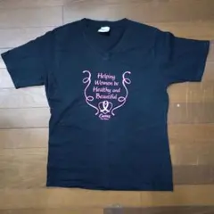 Curves 半袖 Vネック Tシャツ ブラック Mサイズのサムネイル