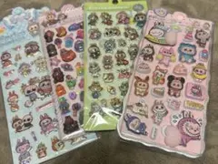 ラブブ　ウォーター　ボンボンシール　お尻シール　計4枚