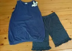 130-140【a.v.v他】チュニック&ショートパンツ二点セット