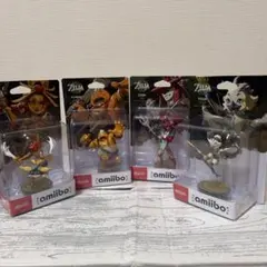 【新品未開封】 ゼルダの伝説 amiibo セット 4賢者 ティアキン