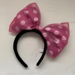 【希少レア】✨夢かわピンクミニーちゃんのリボンカチューシャ✨