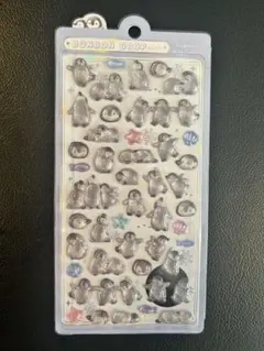 ボンボンドロップシール　ペンギン　水族館限定