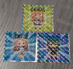 学園アイドルマスターマンチョコ シール 3枚セット