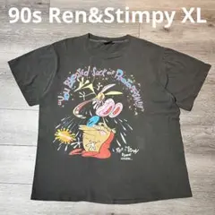 REN AND STIMPY レンとスティンピー 1992 XL Tシャツ