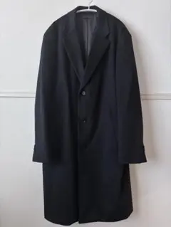 ユニクロ　カシミヤチェスターコート　XL ダークネイビー