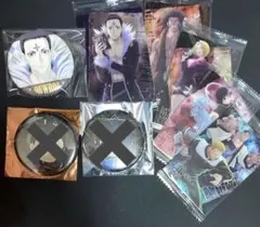 HUNTER×HUNTER 幻影旅団　ヴィンテージ缶バッジ　クロロ　6点セット