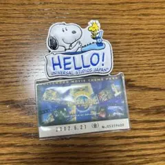 USJ スヌーピー チケットホルダー