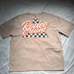 ロデオクラウンズ Tシャツ　ベージュ　F アメカジコーデ　美品レア　大人気