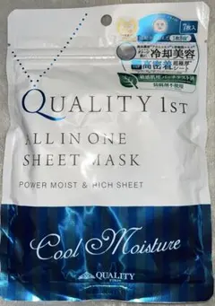 QUALITY 1st オールインワンシートマスク ホワイト 30枚入 - メルカリ