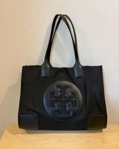 Tory Burch トリーバーチ エラ トートバッグ レザー ブラック A4