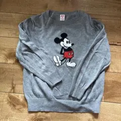 ユニクロ　ミッキー　セーター