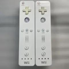任天堂 Wii リモコン 純正 ホワイト 2本セット