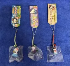 ご当地　ハローキティ ストラップ 静岡・箱根限定など3個