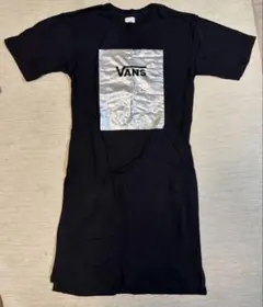VANS / バンズ　半袖ワンピース　ブラック　Sサイズ