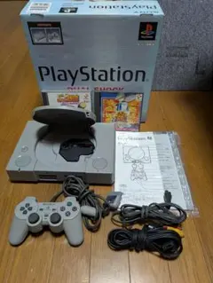 d*2様 PS1 (SCPH-7500)　完動品　箱、取説、ソフト付