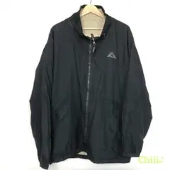 Kappa カッパ リバーシブル ジャケット ブラック ベージュのサムネイル