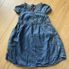 babyGap デニムワンピース 90 美品　綿100%