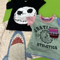 キッズ　子供用Tシャツ3枚セット（90cm）カジュアル系